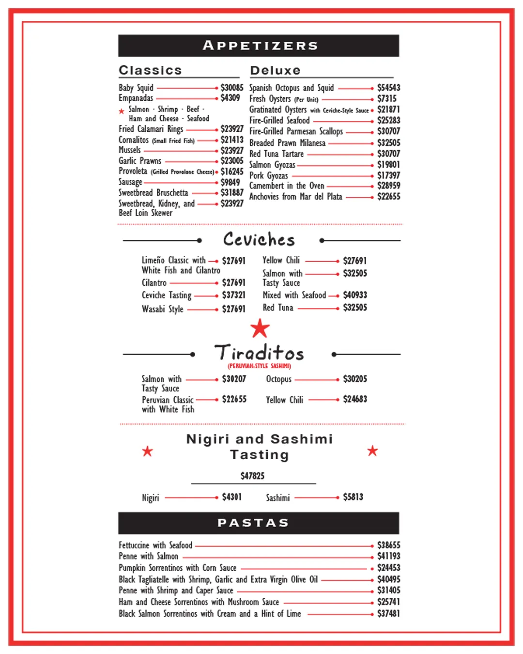 Menu — Page 3
