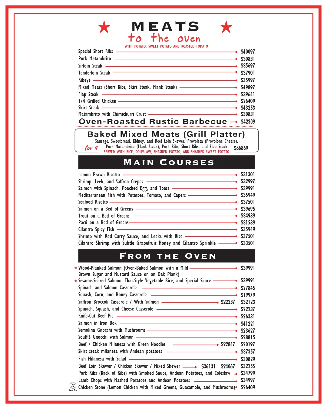 Menu — Page 4