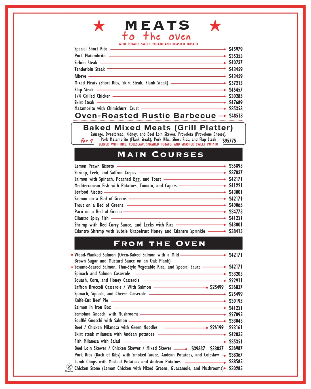 Menu — Page 4