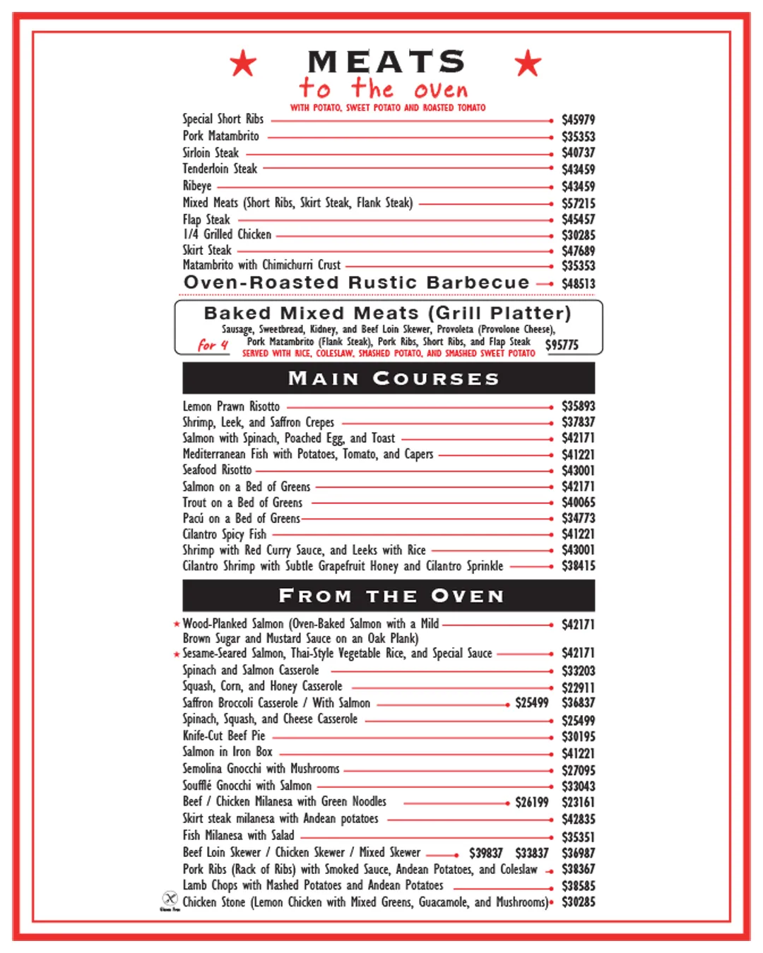 Menu — Page 4