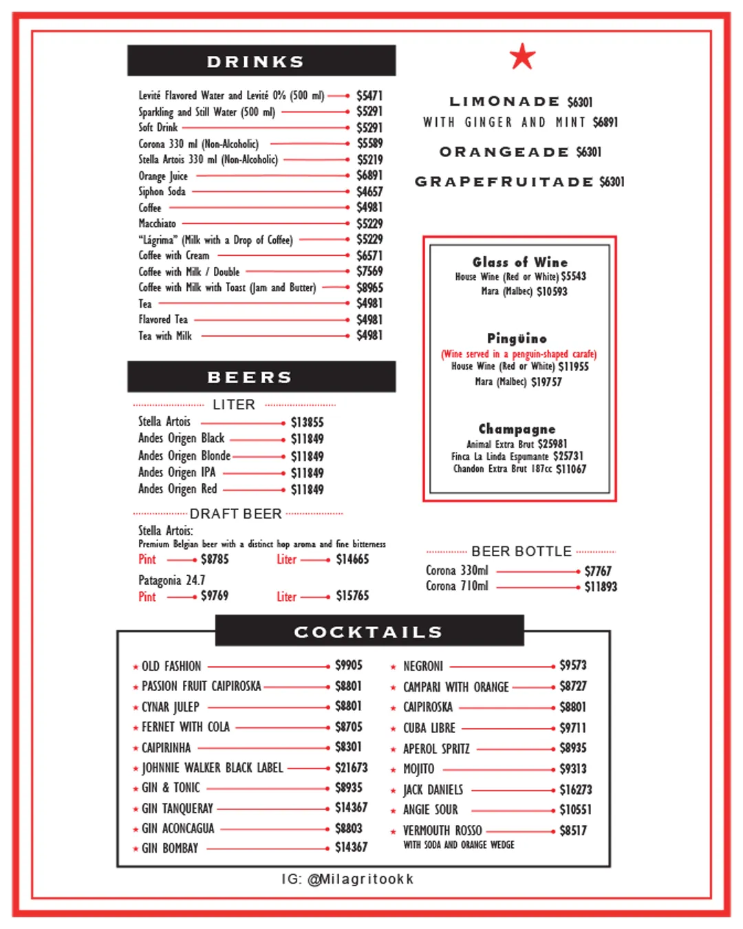Menu — Page 7