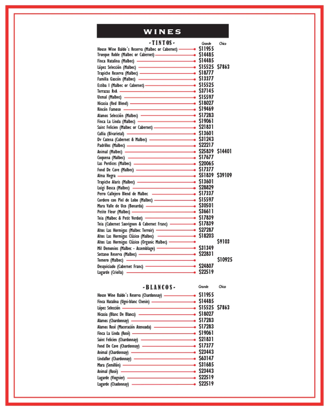 Menu — Page 8